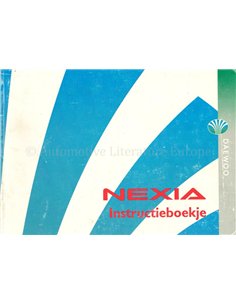 1997 DAEWOO NEXIA BETRIEBSANLEITUNG NIEDERLÄNDISCH