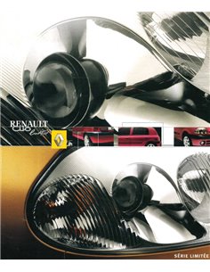 2000 RENAULT CLIO LUDO BROCHURE NEDERLANDS