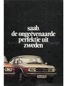 1975 SAAB 99 BROCHURE DUTCH