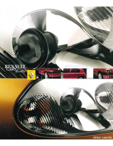 2001 RENAULT CLIO LUDO BROCHURE NEDERLANDS