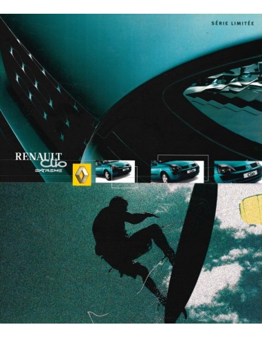 2002 RENAULT CLIO EXTREME PROSPEKT NIEDERLÄNDISCH