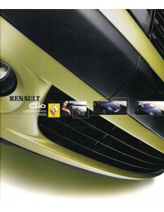 2004 RENAULT CLIO BROCHURE NEDERLANDS