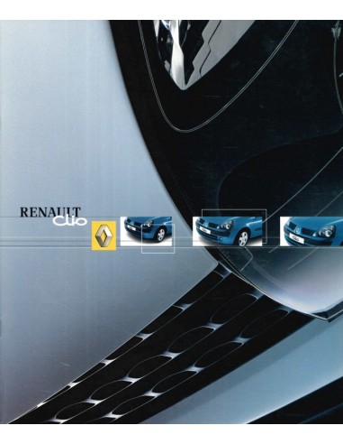 2001 RENAULT CLIO BROCHURE DUTCH