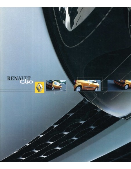 2002 RENAULT CLIO BROCHURE NEDERLANDS