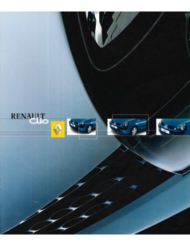 2002 RENAULT CLIO BROCHURE ENGELS