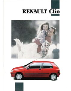 1992 RENAULT CLIO BROCHURE DUTCH