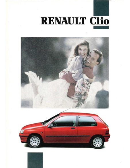 1992 RENAULT CLIO PROSPEKT NIEDERLÄNDISCH