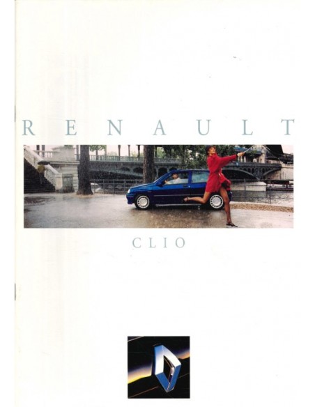 1992 RENAULT CLIO PROSPEKT NIEDERLÄNDISCH