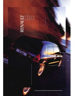2000 RENAULT CLIO PROSPEKT NIEDERLÄNDISCH