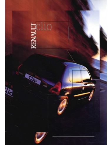 2000 RENAULT CLIO PROSPEKT NIEDERLÄNDISCH
