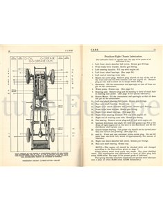 1927 STUDEBAKER | ERSKINE INSTRUCTIEBOEKJE ENGELS 2