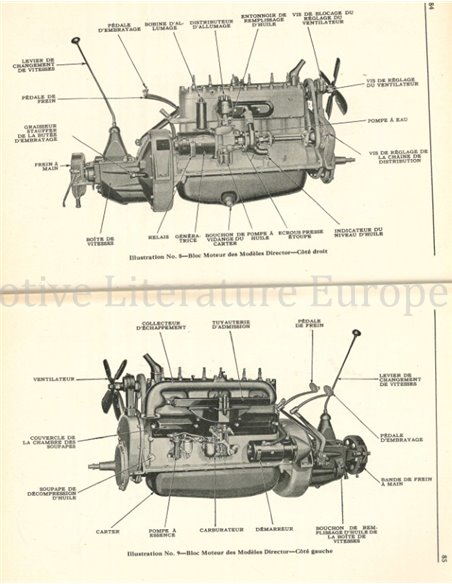 1927 STUDEBAKER | ERSKINE INSTRUCTIEBOEKJE FRANS