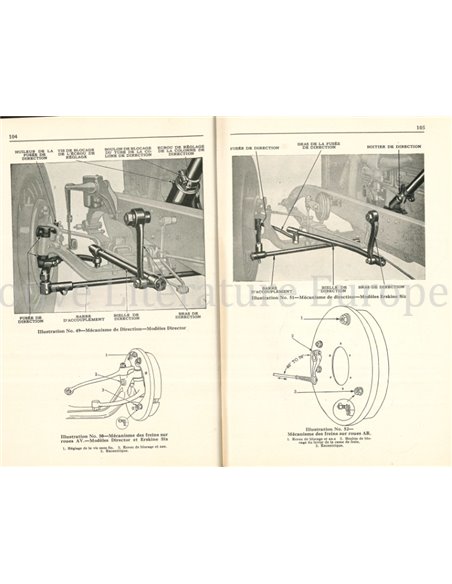 1927 STUDEBAKER | ERSKINE INSTRUCTIEBOEKJE FRANS
