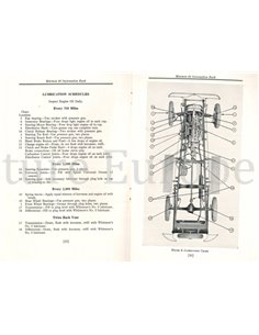 1928 MARMON MODEL 68 INSTRUCTIEBOEKJE ENGELS  2