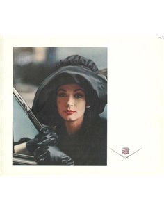 1963 CADILLAC PROGRAMM PROSPEKT NIEDERLÄNDISCH