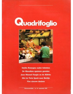 1987 ALFA ROMEO QUADRIFOGLIO MAGAZINE 19 NEDERLANDS