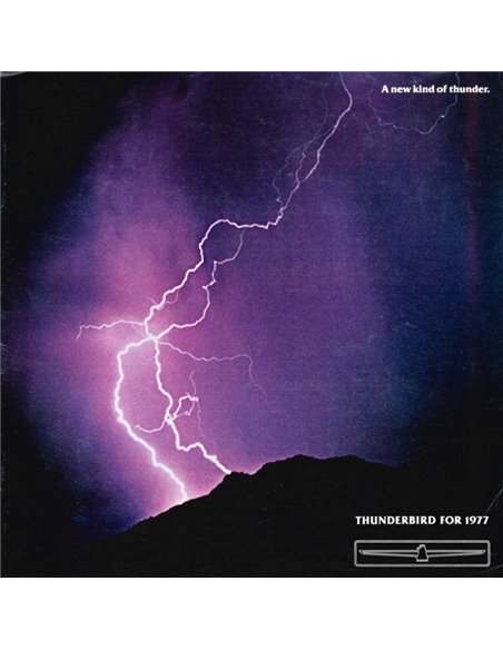 1977 FORD THUNDERBIRD BROCHURE ENGELS