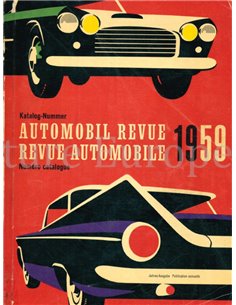 1959 AUTOMOBIL REVUE JAARBOEK DUITS | FRANS