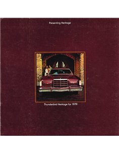 1979 FORD THUNDERBIRD HERITAGE PROSPEKT ENGLISCH