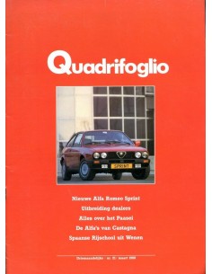 1988 ALFA ROMEO QUADRIFOGLIO MAGAZINE 21 NEDERLANDS