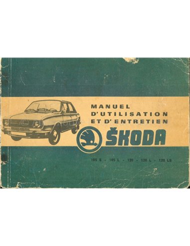 1973 SKODA 105 | 120 INSTRUCTIEBOEKJE FRANS