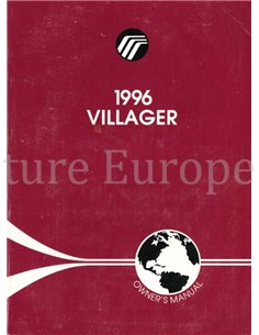 1995 FORD WINDSTAR OWNERS MANUAL ENGLISH (US)