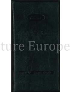 1995 FORD MUSTANG OWNERS MANUAL & BOARDMAP ENGLISH (US) 2