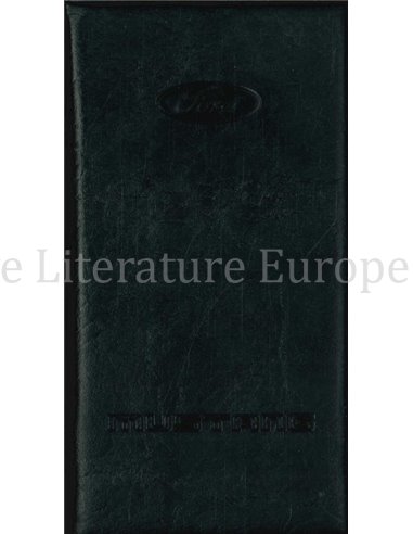 1995 FORD MUSTANG BETRIEBSANLEITUNG & BORDMAPPE ENGLISCH (USA)