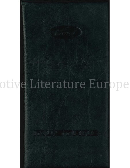 1995 FORD MUSTANG BETRIEBSANLEITUNG & BORDMAPPE ENGLISCH (USA)