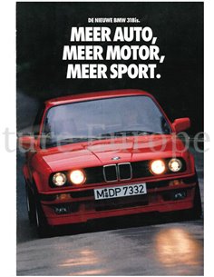1989 BMW 3ER 318IS PROSPEKT NIEDERLÄNDISCH