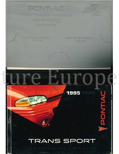 1995 PONTIAC TRANS SPORT BETRIEBSANLEITUNG & BORDMAPPE ENGLISCH (USA)