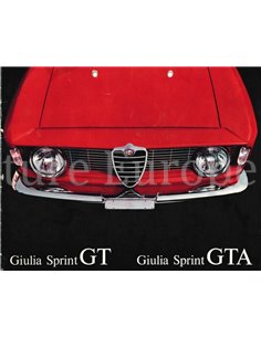 1965 ALFA ROMEO GIULIA SPRINT GT | GTA PROSPEKT DEUTSCH