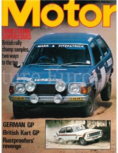 1978 MOTOR MAGAZINE 3956 ENGLISH
