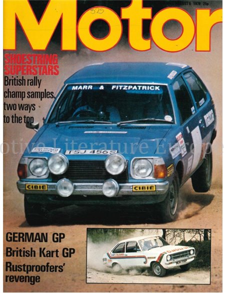 1978 MOTOR MAGAZINE 3956 ENGELS