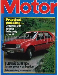 1978 MOTOR MAGAZINE 3957 ENGLISH