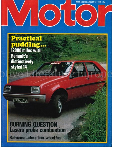 1978 MOTOR MAGAZINE 3957 ENGLISH