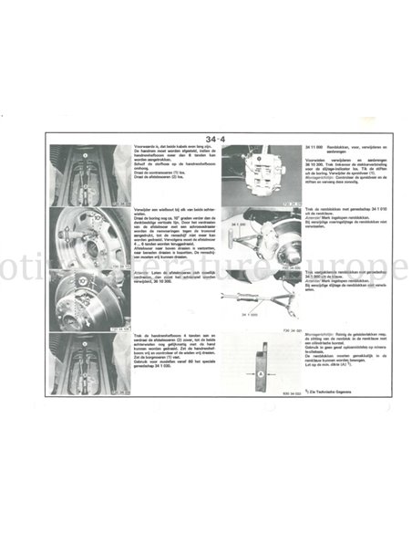 1980 BMW 728 | 730 | 735i (E23) WERKPLAATSHANDBOEK NEDERLANDS