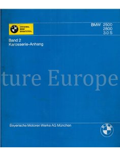 1970 BMW 2500 | 2800 | 3.0 S (E3) ONDERDELEN CATALOGUS MULTI
