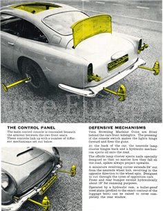 1965 ASTON MARTIN DB5 (JAMES BOND) BROCHURE ENGELS 2