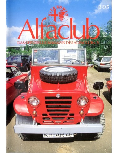 1995 ALFA ROMEO ALFCLUB DUITSLAND MAGAZINE DUITS