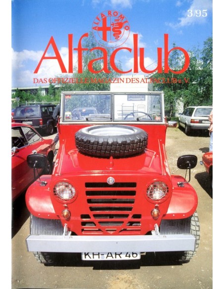 1995 ALFA ROMEO ALFCLUB DUITSLAND MAGAZINE DUITS