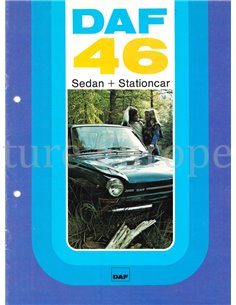 1974 DAF 46 SEDAN | STATIONCAR PROSPEKT NIEDERLÄNDISCH