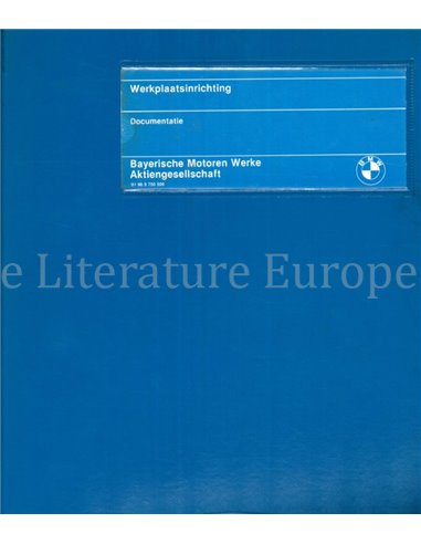 1980 BMW WERKSTATTAUSRÜSTUNG NIEDERLÄNDISCH