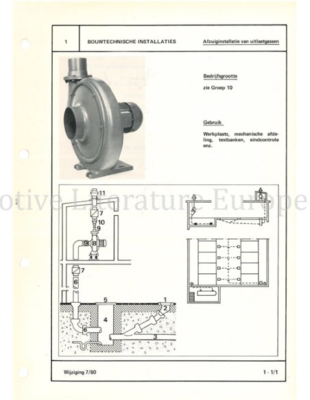 1980 BMW WERKSTATTAUSRÜSTUNG NIEDERLÄNDISCH