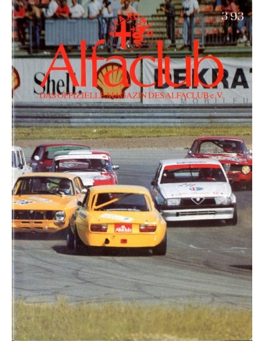 1993 ALFA ROMEO ALFCLUB DUITSLAND MAGAZINE DUITS