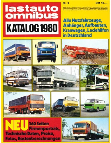 1980 LASTAUTO OMNIBUS JAHRBUCH 9 DEUTSCH 