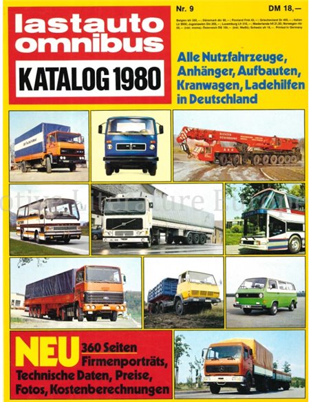 1980 LASTAUTO OMNIBUS JAHRBUCH 9 DEUTSCH 