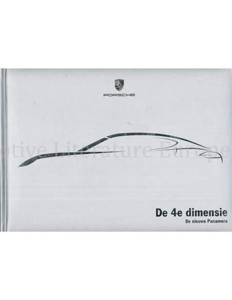 2010 PORSCHE PANAMERA HARDBACK BROCHURE DUTCH