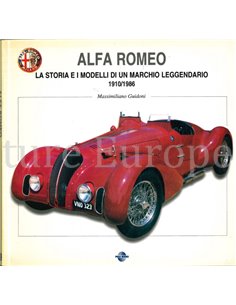 ALFA ROMEO, LA STORIA E I MODELLI DI UN MARCHIO LEGGENDARIO 1910 - 1986