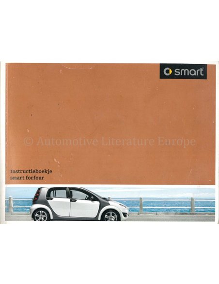 2006 SMART FORFOUR BETRIEBSANLEITUNG NIEDERLÄNDISCH